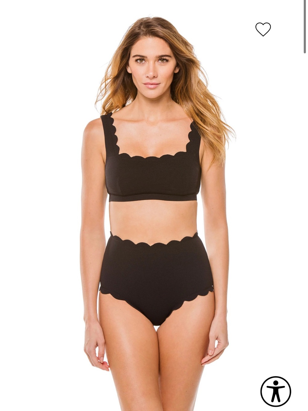 MARYSIA
Palm Springs Scallop Bralette Bikini Top & Santa Monica Bikini Bottom